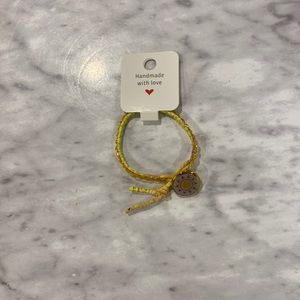 Kid’s size, yellow bracelet